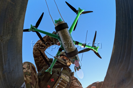 Russian troops use drones in special military operation zone