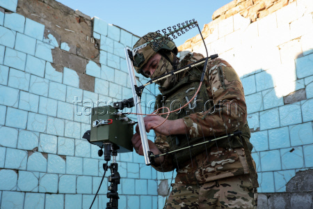 Russian troops use drones in special military operation zone