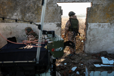 Russian troops use drones in special military operation zone