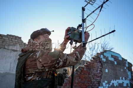 Russian troops use drones in special military operation zone