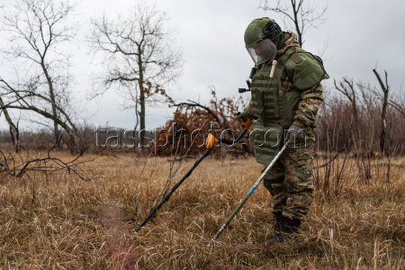 Southern Military District sappers involved in special military operation