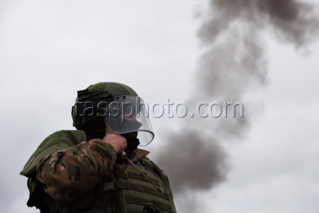 Southern Military District sappers involved in special military operation