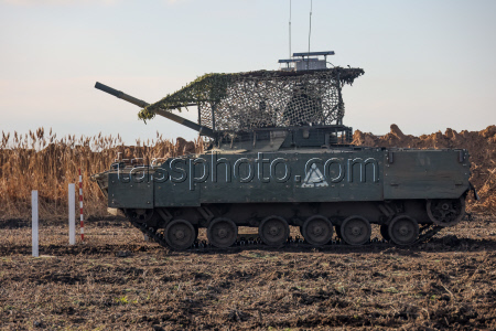 Russian Army BMP-3 vehicle crews undergo training in Kherson Region