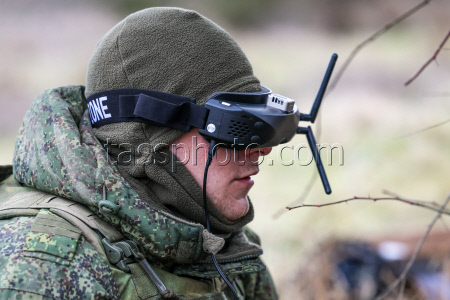 Sappers with Dnepr Group of Forces in Kherson Region, Russia