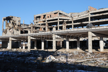 Ruins of Donetsk International Airport