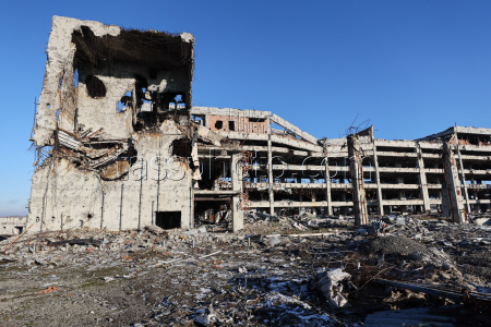 Ruins of Donetsk International Airport
