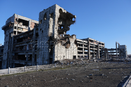 Ruins of Donetsk International Airport