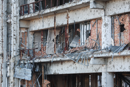 Ruins of Donetsk International Airport