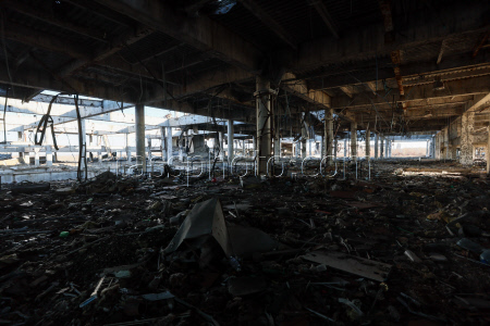 Ruins of Donetsk International Airport