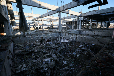 Ruins of Donetsk International Airport