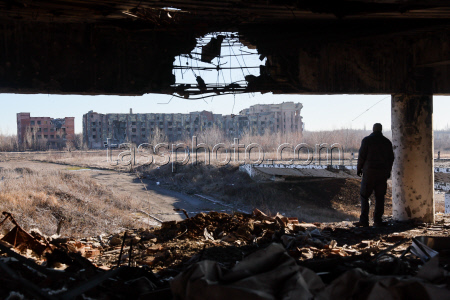 Ruins of Donetsk International Airport