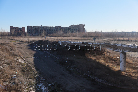 Разрушенный Донецкий аэропорт