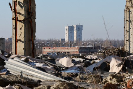 Ruins of Donetsk International Airport