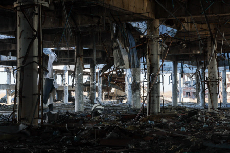 Ruins of Donetsk International Airport