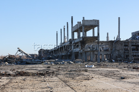 Ruins of Donetsk International Airport