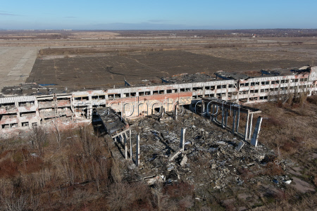 Ruins of Donetsk International Airport