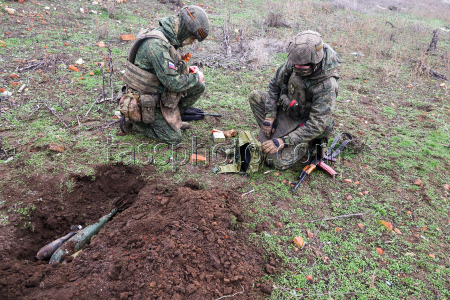 Sappers deployed in Zaporozhye Region