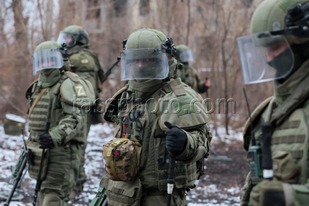 Engineer battalion deployed in Donetsk People's Republic