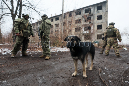 Engineer battalion deployed in Donetsk People's Republic