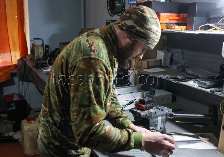 Russian FPV drone pilots take part in special military operation