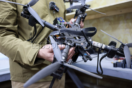 Drones and self-propelled vehicles assembled in Lugansk People's Republic