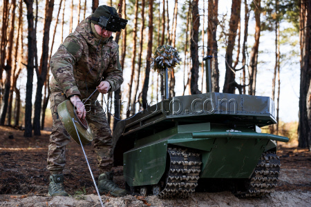 Drones and self-propelled vehicles assembled in Lugansk People's Republic