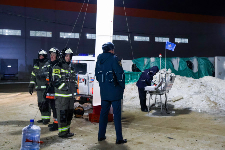 Fire hits logistics centre outside Moscow