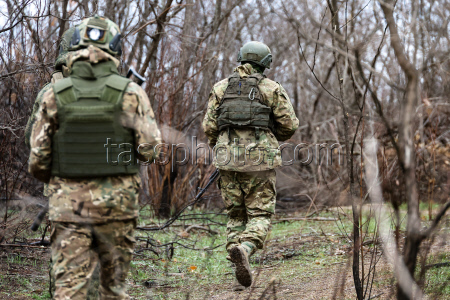 Russian servicemen deployed in special military operation zone