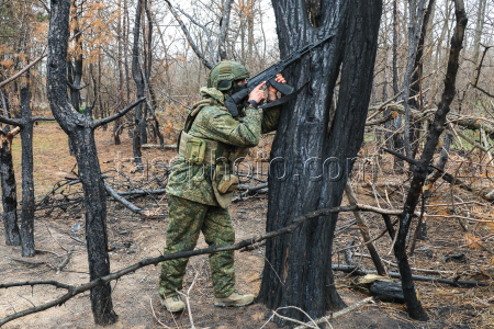 Russian servicemen deployed in special military operation zone