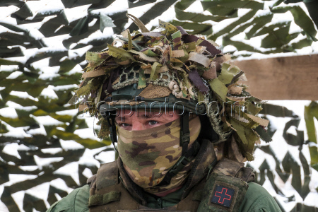 Russian servicemen deployed in special military operation zone