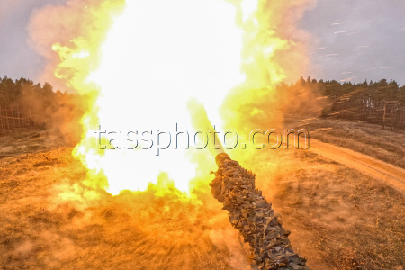 Russian tank crew deployed in zone of special military operation