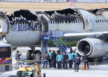 South Korea Plane Fire.
