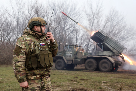 Firing leaflet shells in special military operation zone