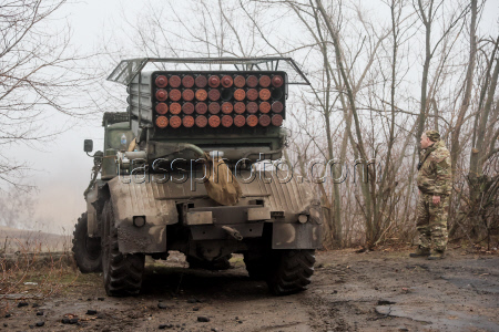 Firing leaflet shells in special military operation zone