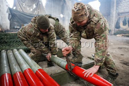 Firing leaflet shells in special military operation zone
