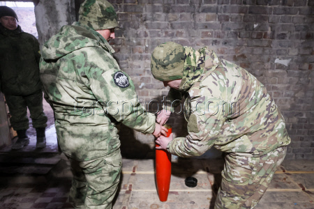 Firing leaflet shells in special military operation zone