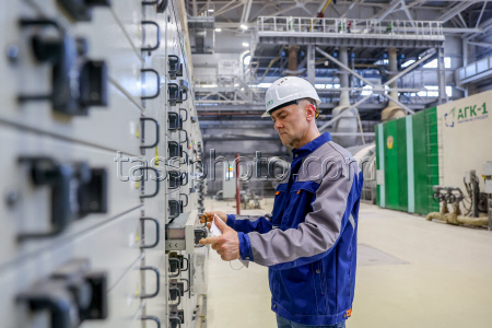 Работа экологической электростанции холдинга "РТ-Инвест" в Подмосковье