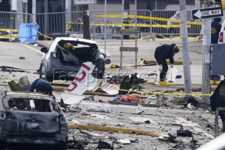 APTOPIX Philadelphia Small Plane Crash.