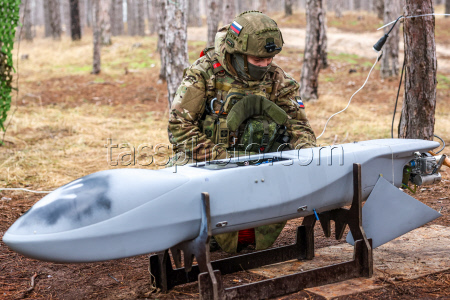Russian Army's Merlin VR drone reconnaissance squad in Kherson Region