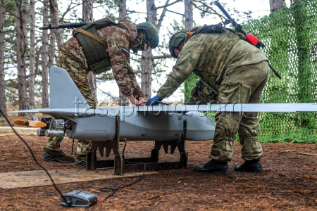 Russian Army's Merlin VR drone reconnaissance squad in Kherson Region