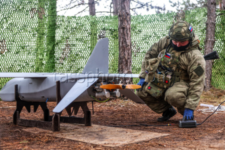 Russian Army's Merlin VR drone reconnaissance squad in Kherson Region