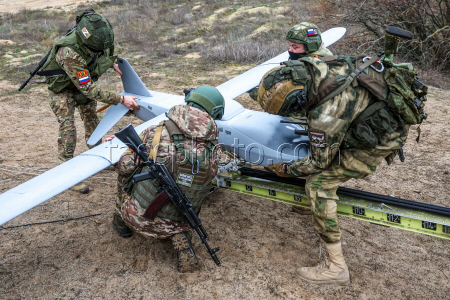 Russian Army's Merlin VR drone reconnaissance squad in Kherson Region