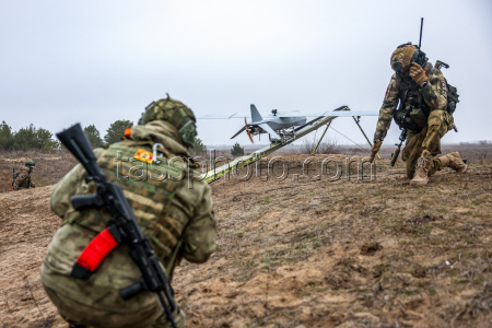 Russian Army's Merlin VR drone reconnaissance squad in Kherson Region