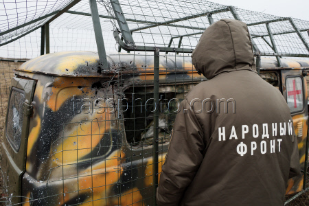 Russian military medical evacuation vehicles with enhanced protection