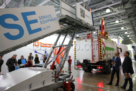 2025 National Aviation Infrastructure Show outside Moscow