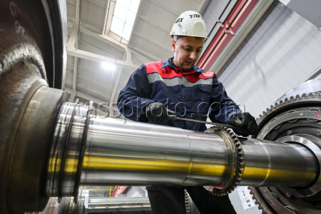 Locomotive repair plant in Ussuriysk, Russia