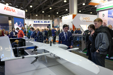 2025 National Aviation Infrastructure Show outside Moscow