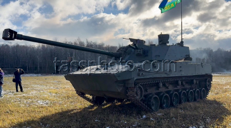 Lotos Russian self-propelled mortar system
