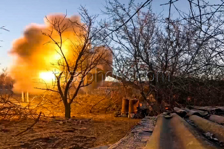 (+VIDEO) Giatsint-B field gun employed in special military operation