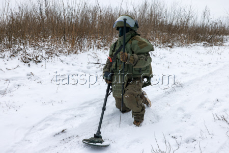 Sappers deployed in Kursk Region